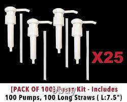 100 PC Heavy Duty Anti Drip Replacement 1&5 Gallon Pump Dispensers Free Shipping