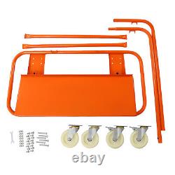 1600LBS Drywall Cart Dolly Pro Heavy Duty Handling Sheetrock Sheet Panel Service