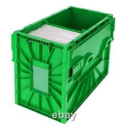 1 Case (5) BCW Green Short Comic Book Box Bin Heavy Duty Acid Free Plastic
