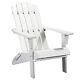 29 White Heavy Duty Plastic Adirondack Chair