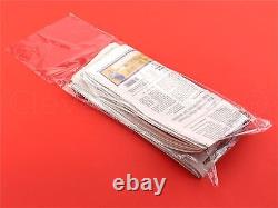 3000 Pack 7.5 x 21 Clear Newspaper Bags 0.8 mil Heavy Duty Plastic Bag