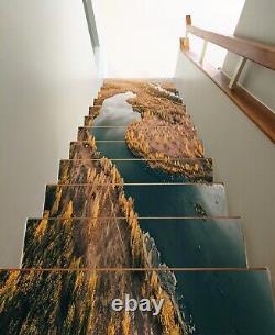 3D Autumn Forest L174 Stair Risers Decoration Photo Mural Vinyl Wallpaper Vera