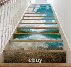 3D Forest Lake 985 Stair Risers Decoration Photo Mural Vinyl Decal Wallpaper