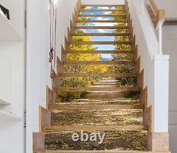 3D Forest Walk 8547 Stair Risers Decoration Photo Mural Decal Wallpaper Rom