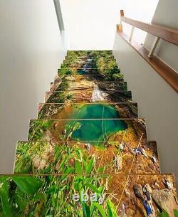3D Small Lake U963 Stair Risers Decoration Photo Mural Decal Wallpaper Romy