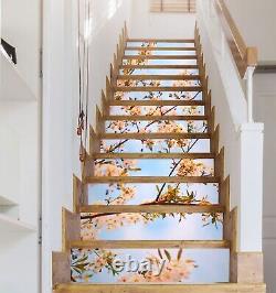 3D Spring Flowers 8645 Stair Risers Decoration Photo Mural Decal Wallpaper Rom