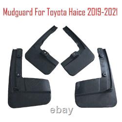 4pcs Heavy Duty Molded Splash Mud Flaps Guards Fenders For Toyota Haice 2019-21