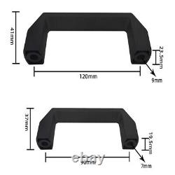 Black Heavy Duty Plastic/Alu Alloy Handle Drawer Industrial Door Pull Handle