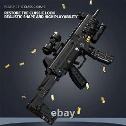 Building Blocks Military MOC Heavy Duty SMG Assault Guns Bricks Models Kids Toys