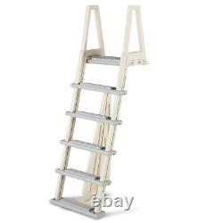 Confer Plastics 6000X Eliminator Adjustable 46-56 Heavy Duty InPool Ladder
