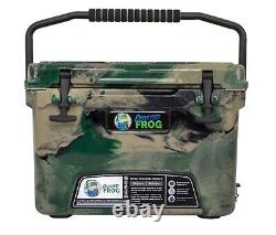 Frosted Frog Olive Camo 20 Quart Cooler Heavy Duty Ice Chest