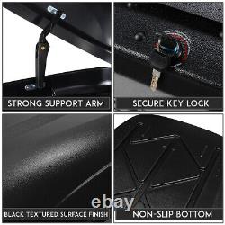 HEAVY DUTY ABS VEHICLE ROOF TOP STORAGE BOX CARGO LUGGAGE CARRIER With LOCK & KEY