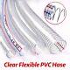 Heavy Duty Braided Wire Reinforced Clear Flexible PVC Hose Pipe Water Air Fuel