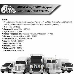 Heavy Duty Diesel Truck Diagnostic Scanner Tool Code Reader Freightliner Cummins