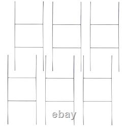 Heavy Duty Metal H-Stakes Frame Wire Stakes Yard Sign Stakes 30x10