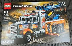 Lego Technic 42128 Heavy-duty Tow Truck Building Kit 2017 Pcs Damaged Box