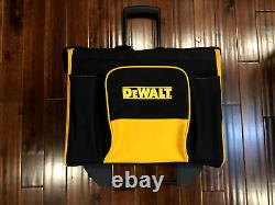 New Dewalt Site-Ready Large Rolling Heavy Duty Tool Bag With Telescoping Handle