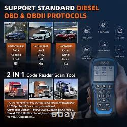 Obd Diesel Heavy Duty Truck Scanner Diagnostic Tool Full System Obd2 Code Reader