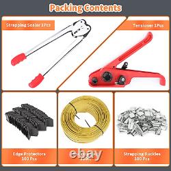 Pallet PP Plastic Strapping Kit, Packaging Banding Tensioning Tool, Heavy Duty P
