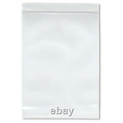 Plymor Extra Thick Heavy Duty Plastic Zipper Bags, 8 Mil, 6 x 8 (Case of 1000)