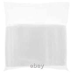 Plymor Extra Thick Heavy Duty Plastic Zipper Bags, 8 Mil, 8 x 8 (Case of 1000)