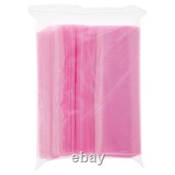 Plymor Heavy Duty Anti-Static Plastic Zipper Bags 4 Mil, 10 x 12 (Pack of 500)