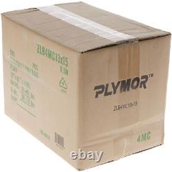 Plymor Heavy Duty Plastic Reclosable Zipper Bags, 4 Mil, 13 x 15 (Case of 500)