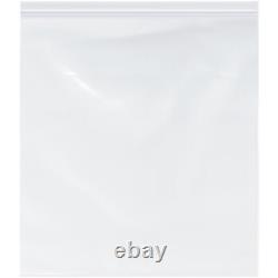 Plymor Heavy Duty Plastic Reclosable Zipper Bags, 4 Mil, 18 x 20 (Case of 250)