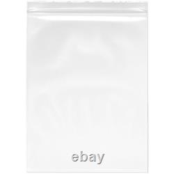 Plymor Heavy Duty Plastic Reclosable Zipper Bags, 4 Mil, 7 x 9 (Case of 2,000)