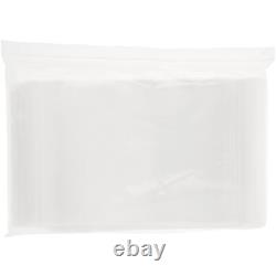Plymor Heavy Duty Plastic Reclosable Zipper Bags, 4 Mil, 7 x 9 (Case of 2,000)