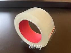 Premium Tape Clear Plastic Tape 3/2 x 110 Yards Boxes Packaging Sealing