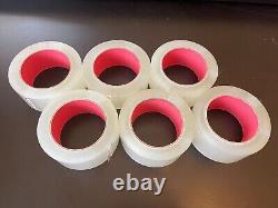 Premium Tape Clear Plastic Tape 3/2 x 110 Yards Boxes Packaging Sealing